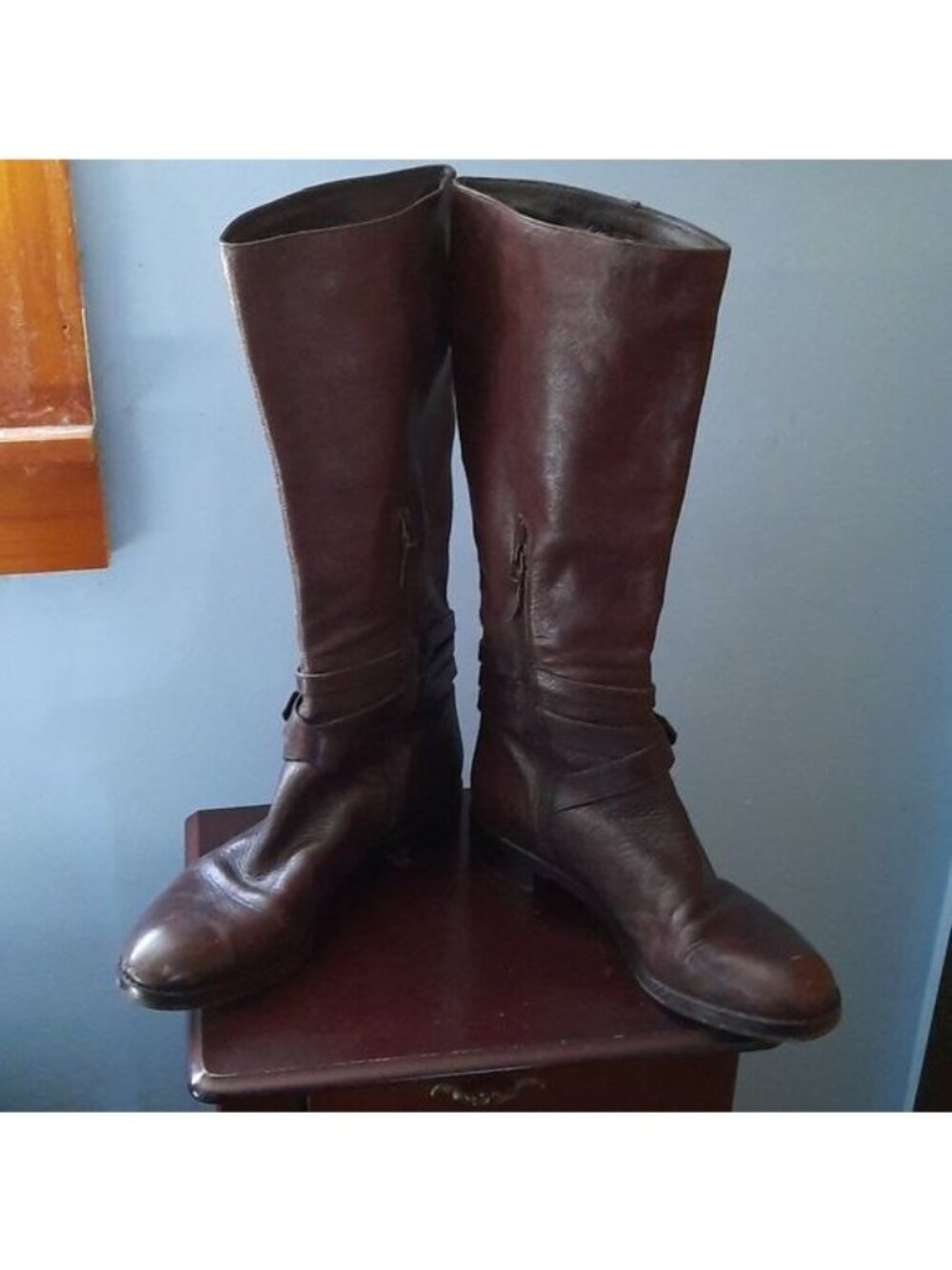 Via Spiga Gabrielle Knee High Riding Boots Size 9 - Picture 2 of 13